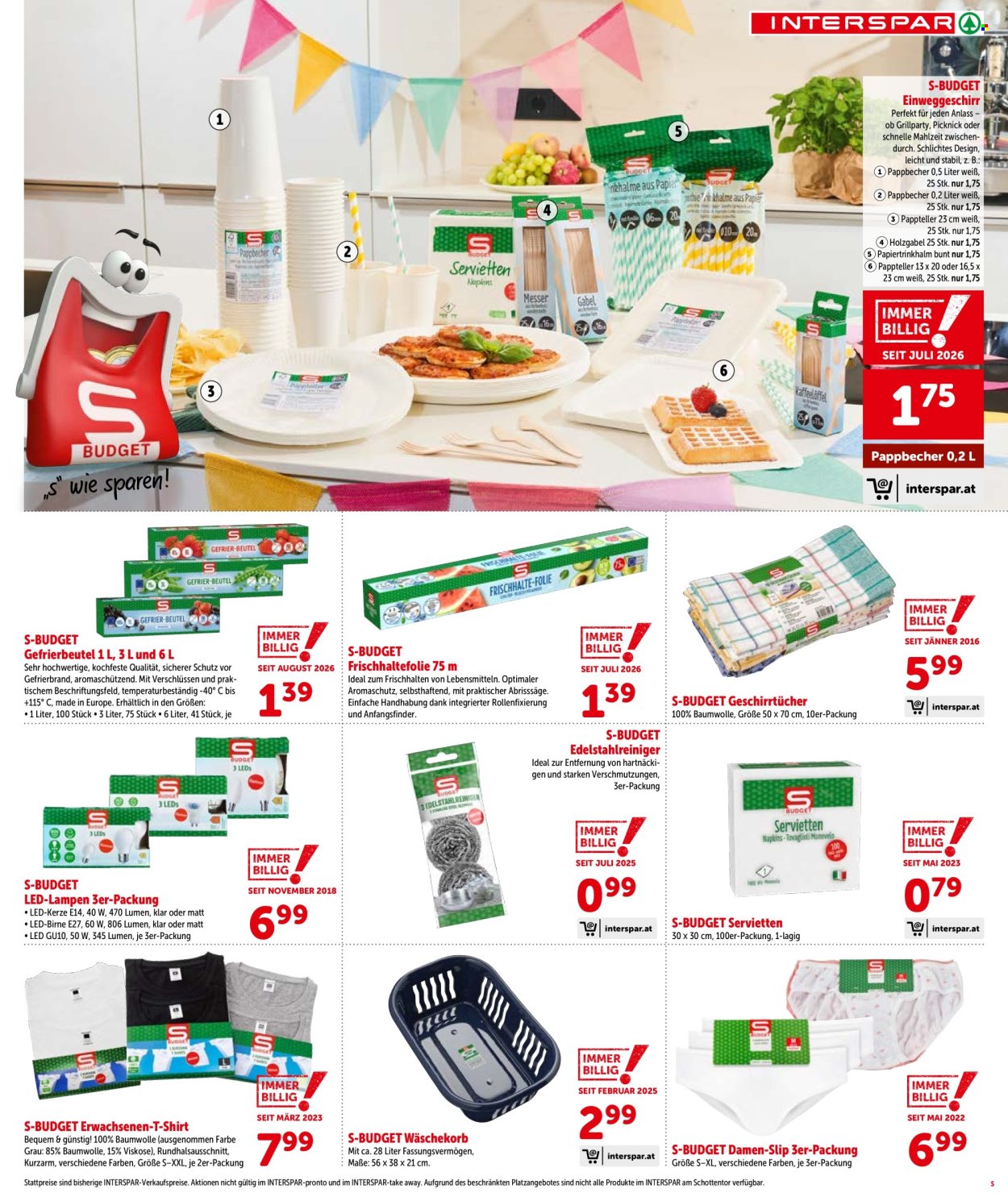 Angebote INTERSPAR - 27.8.2026 - 9.9.2026. Seite 7