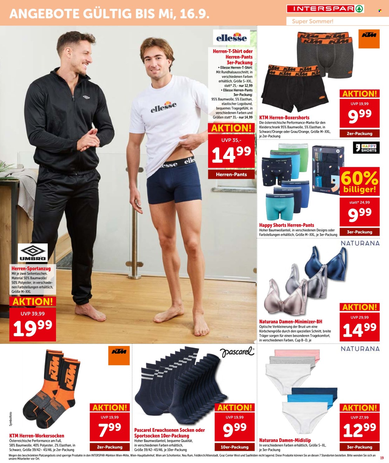 Angebote INTERSPAR - 27.8.2026 - 9.9.2026. Seite 19