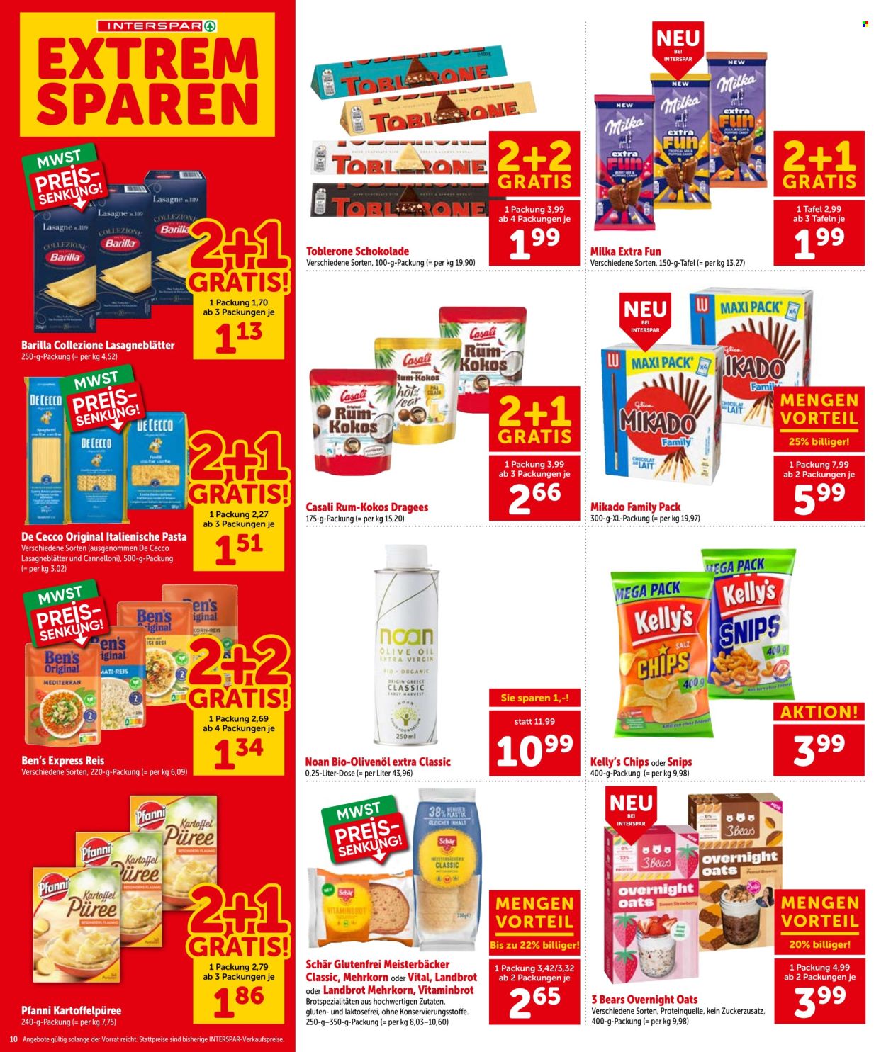Leták INTERSPAR - 27.8.2026 - 9.9.2026. Strana 10