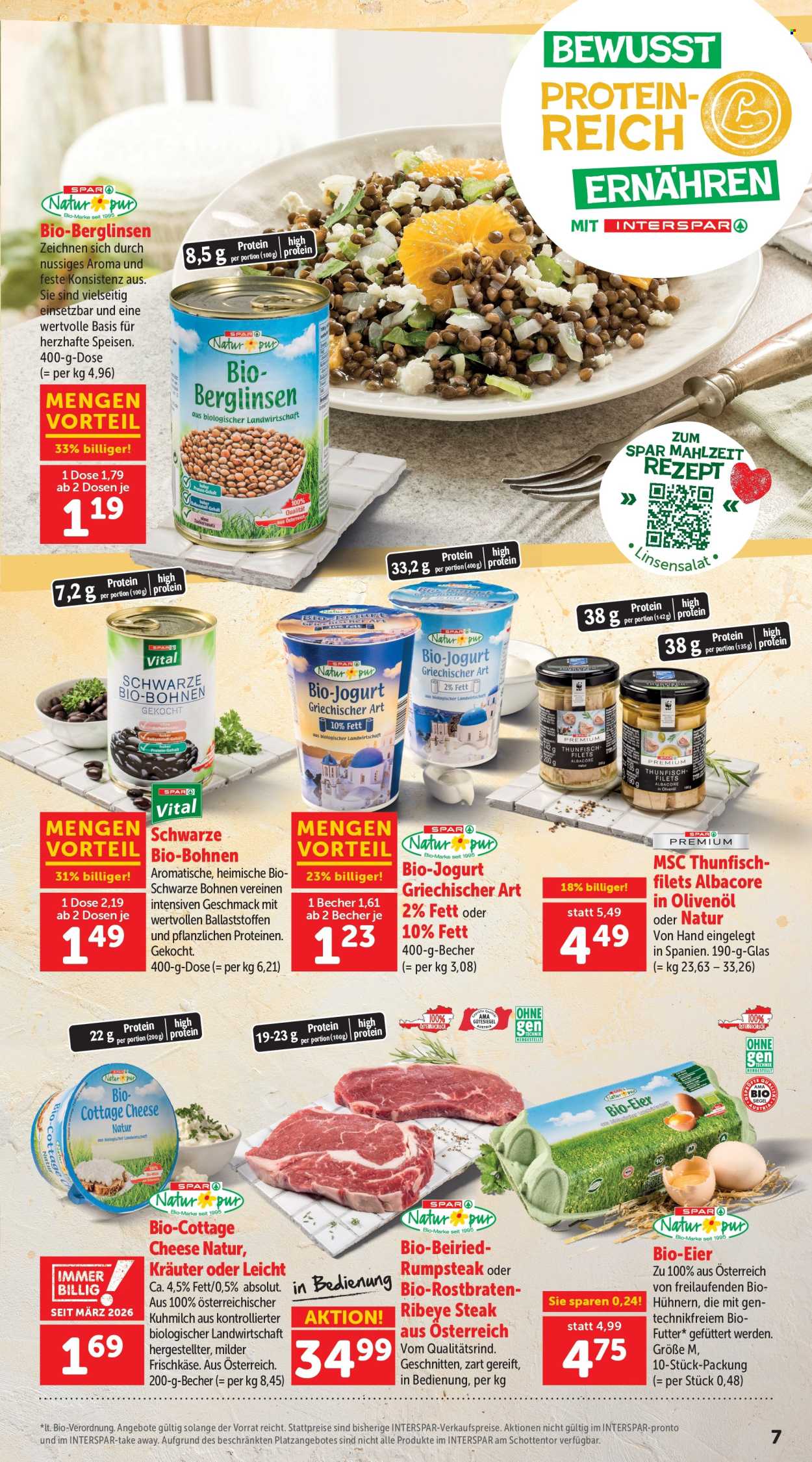 Angebote INTERSPAR - 27.8.2026 - 9.9.2026. Seite 7