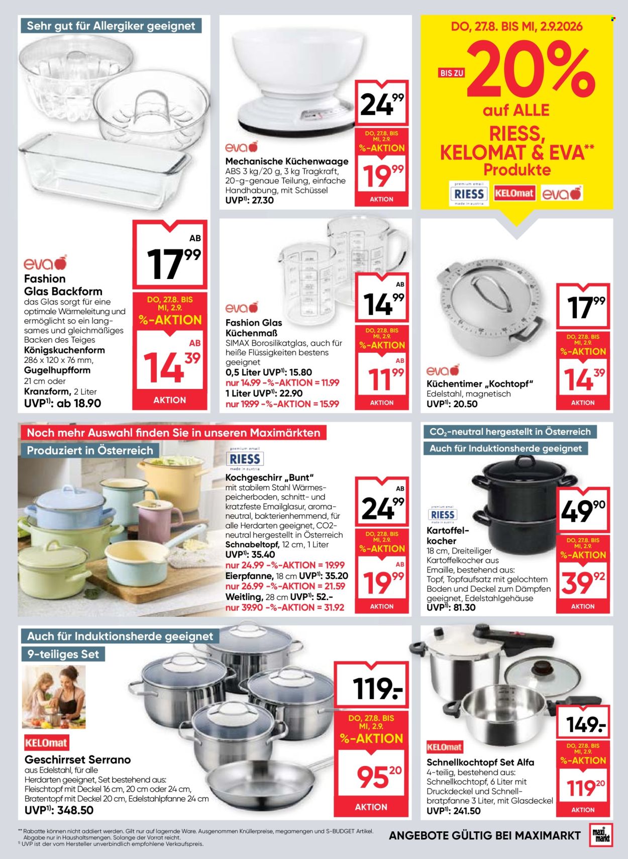 Leták Maximarkt - 27.8.2026 - 2.9.2026. Strana 19