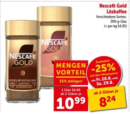 Nescafé Gold Löskaffee
