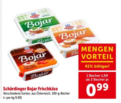 Schärdinger Bojar Frischkäse