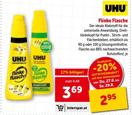 UHU Flinke Flasche