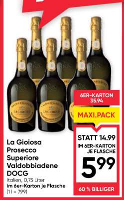La Gioiosa Prosecco Superiore Valdobbiadene DOCG