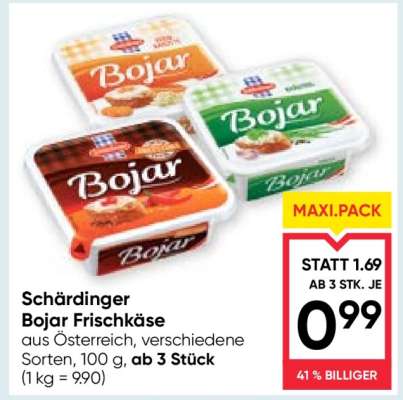 Schärdinger Bojar Frischkäse