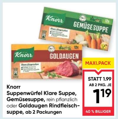 Knorr Suppenwürfel
