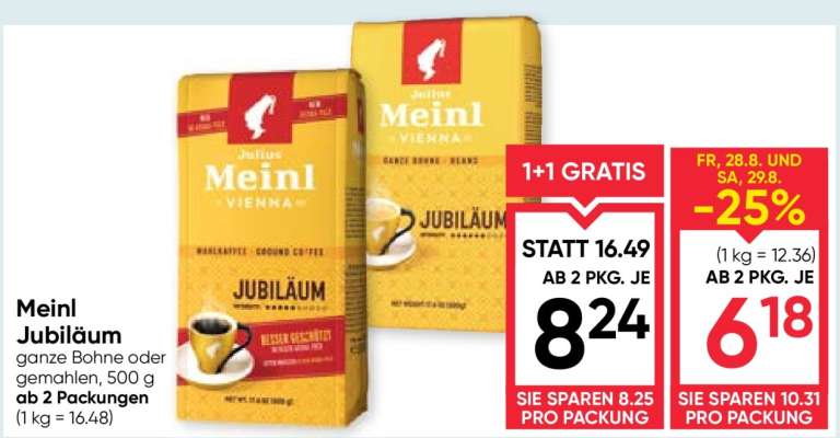 Meinl Jubiläum