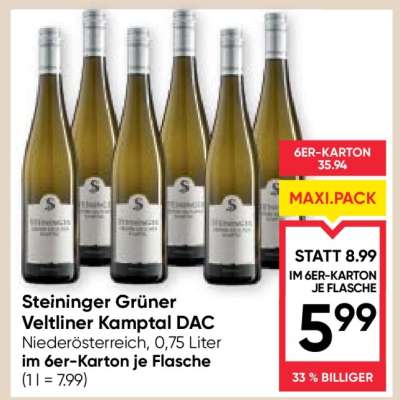 Steininger Grüner Veltliner Kamptal DAC