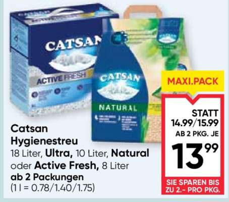 Catsan Hygienestreu