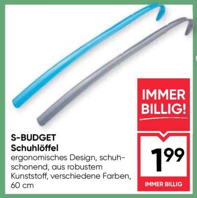 S-BUDGET Schuhlöffel