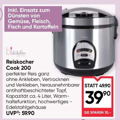 Reiskocher Cook 200