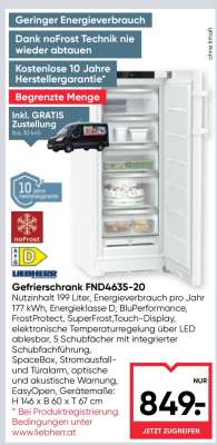 Gefrierschrank FND4635-20