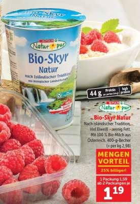 SPAR Natur*pur Bio-Skyr Natur