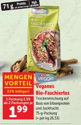 Veganes Bio-Faschiertes