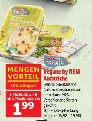 Vegane by NENI Aufstriche