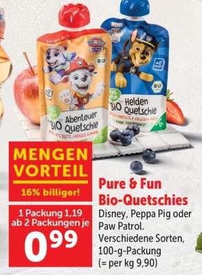 Pure & Fun Bio-Quetschies