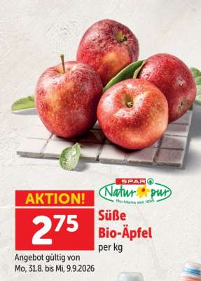 Süße Bio-Äpfel