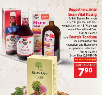 Doppelherz aktiv Eisen Vital flüssig