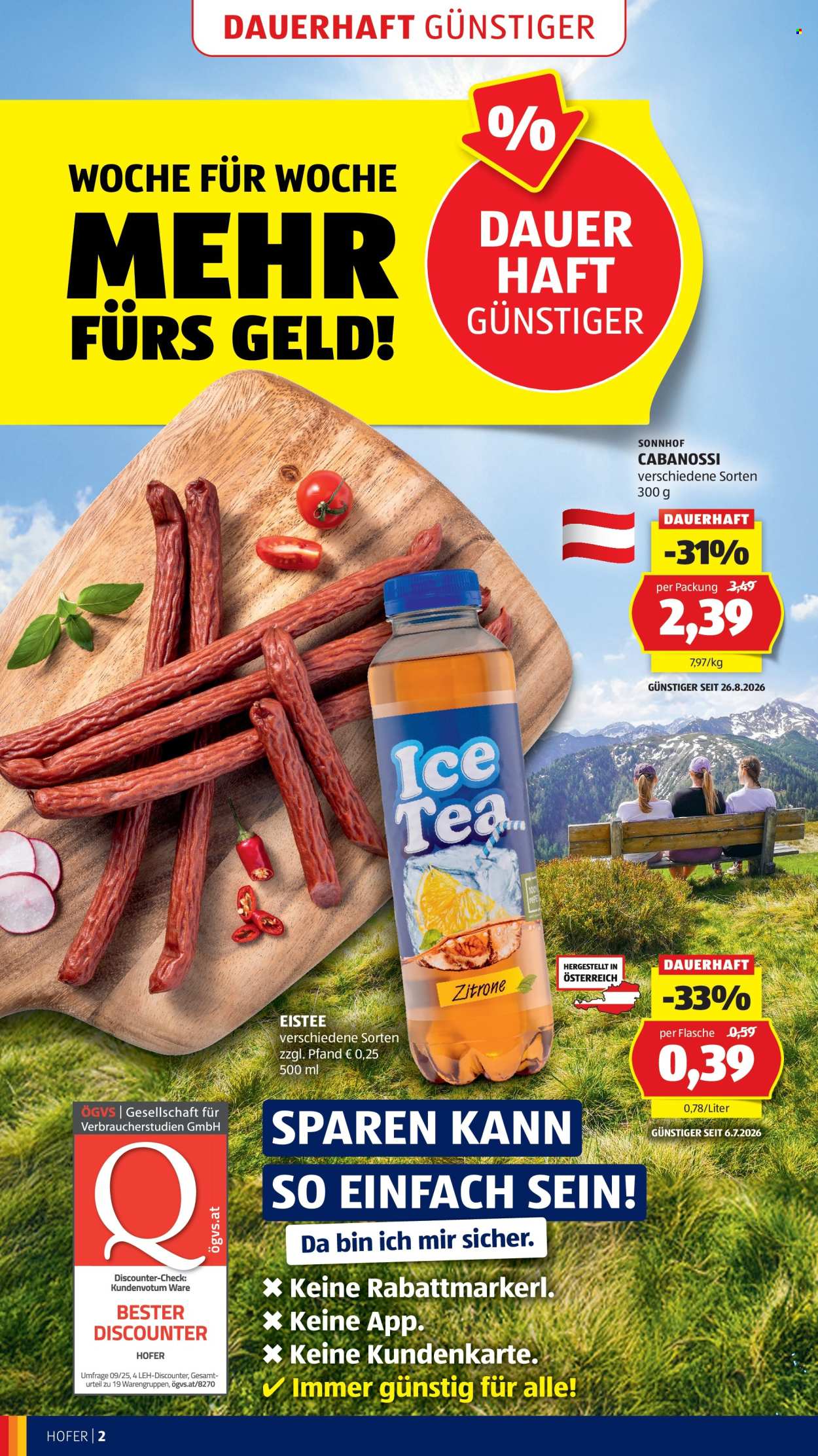 Leták Hofer - 28.8.2026 - 3.9.2026. Strana 12