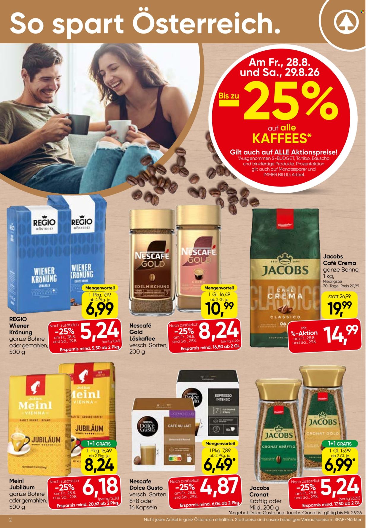 Angebote SPAR - 27.8.2026 - 9.9.2026. Seite 2