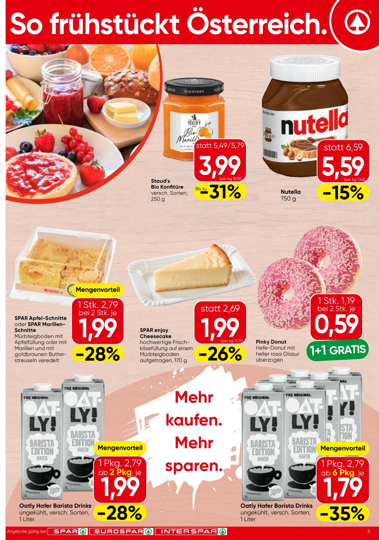 Angebote SPAR - 27.8.2026 - 9.9.2026. Seite 3
