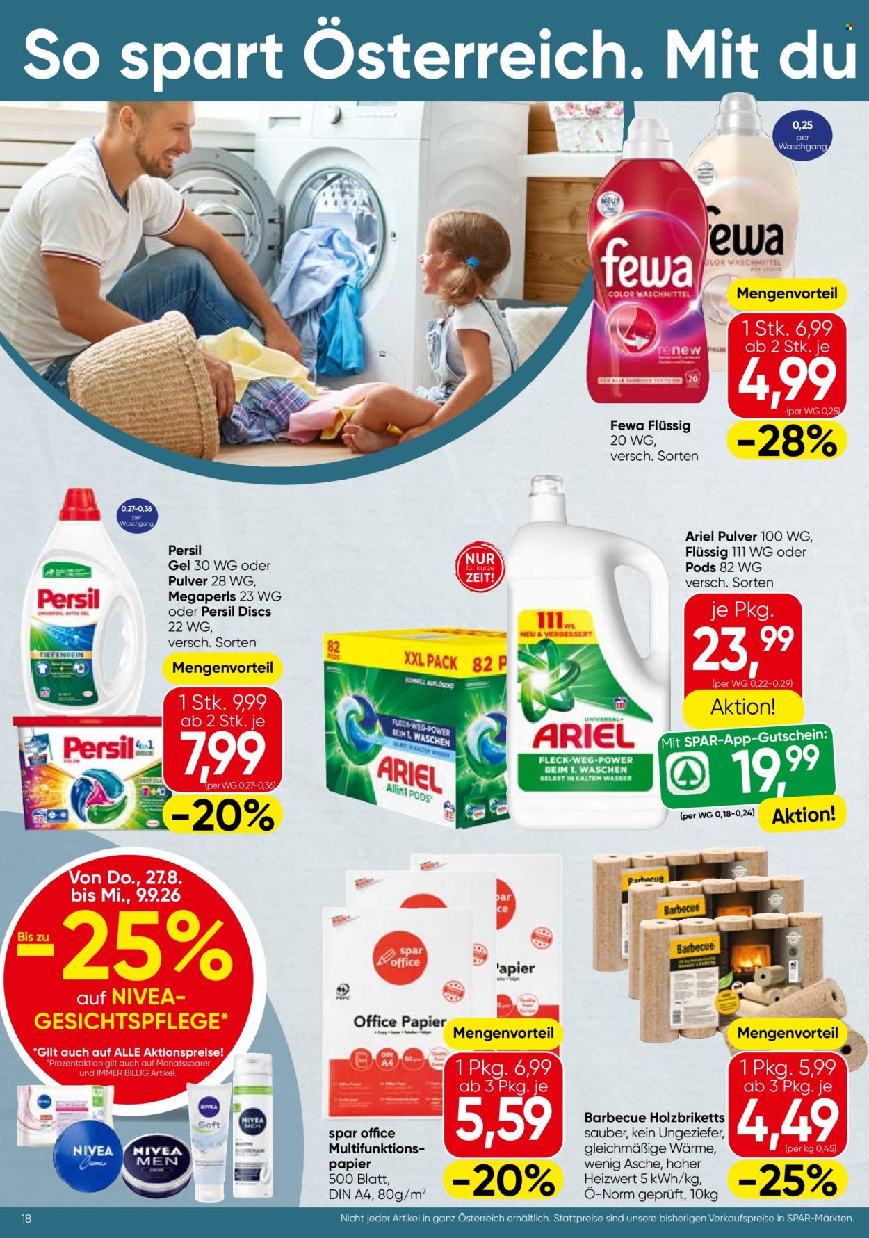 Angebote SPAR - 27.8.2026 - 9.9.2026. Seite 18
