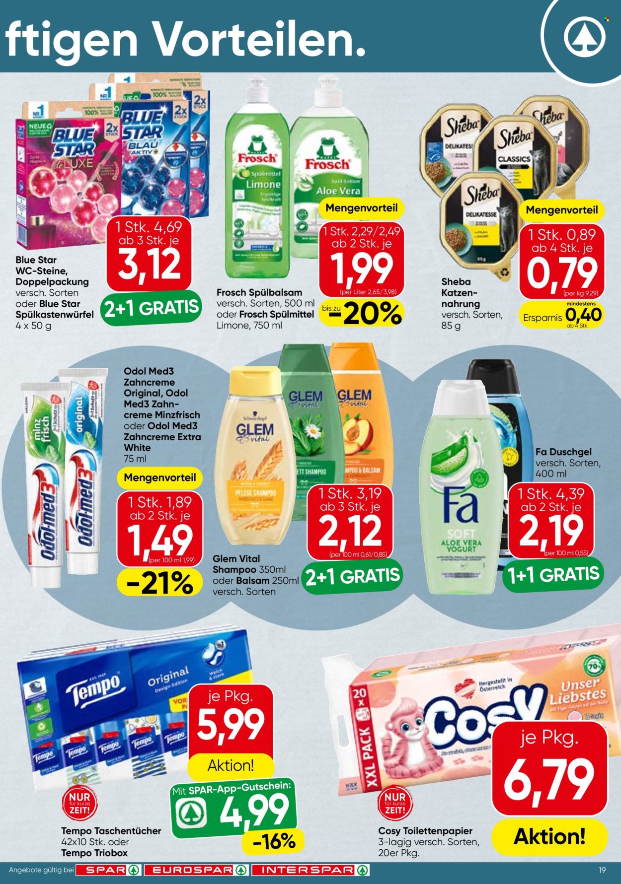 Angebote EUROSPAR - 27.8.2026 - 9.9.2026. Seite 19