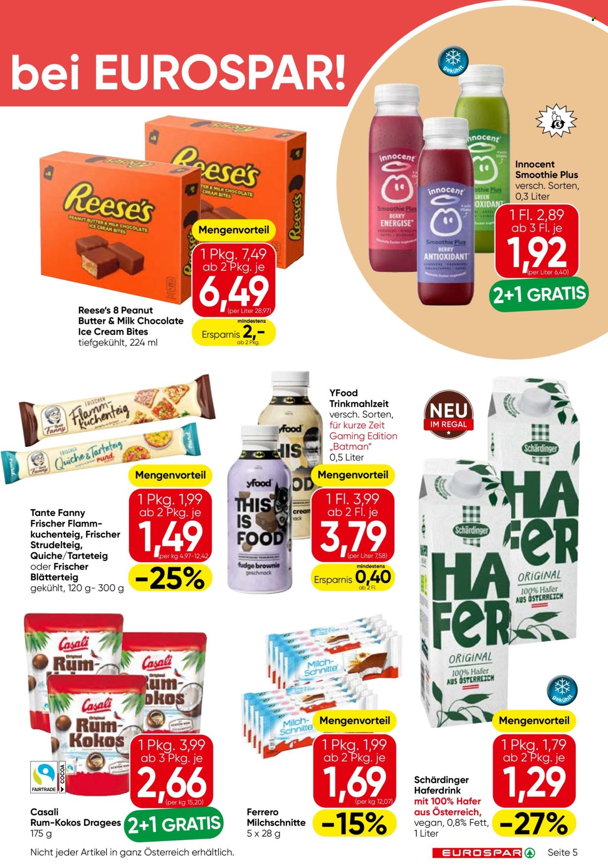 Angebote EUROSPAR - 27.8.2026 - 9.9.2026. Seite 5