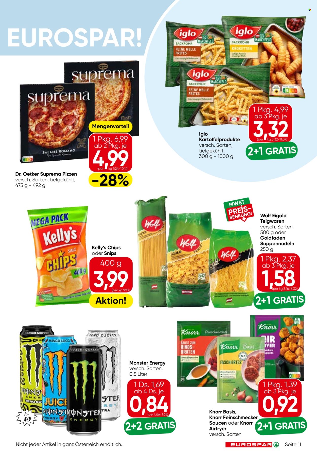 Angebote EUROSPAR - 27.8.2026 - 9.9.2026. Seite 11