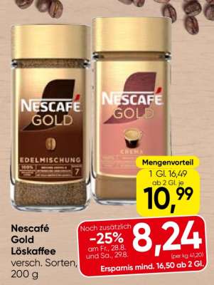 Nescafé Gold Löskaffee