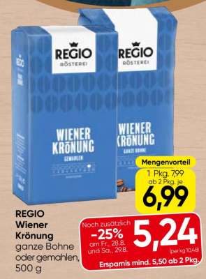 REGIO Wiener Krönung
