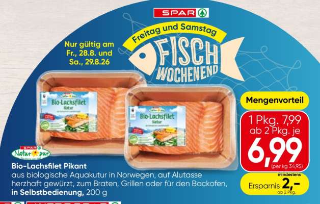 Bio-Lachsfilet Pikant