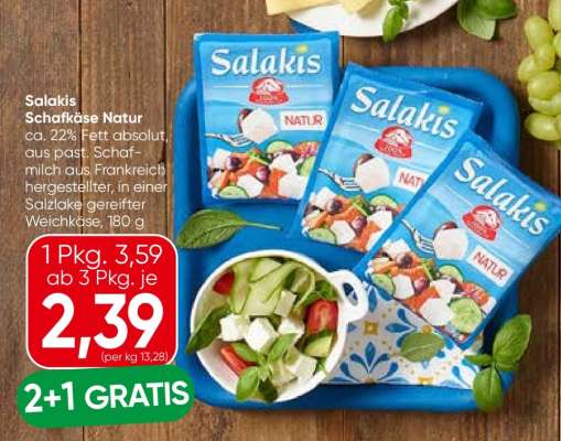Salakis Schafkäse Natur