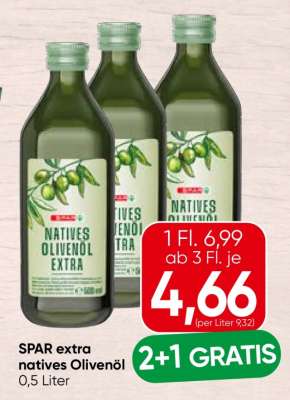 SPAR extra natives Olivenöl