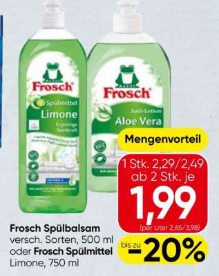 Frosch Spülbalsam