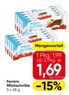 Ferrero Milchschnitte