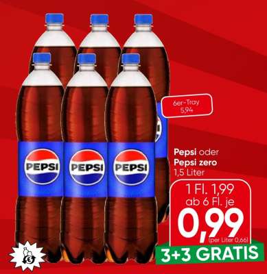 Pepsi oder Pepsi Zero