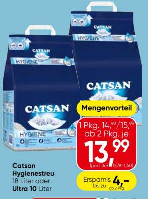 Catsan Hygienestreu
