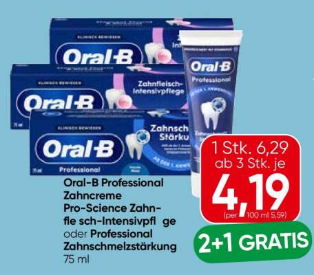 Oral-B Professional Zahncreme