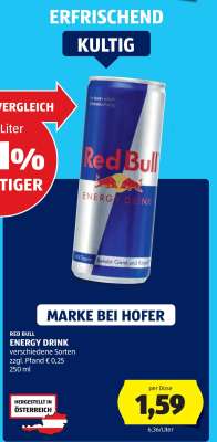 RED BULL ENERGY DRINK