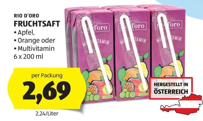 RIO D’ORO FRUCHTSAFT