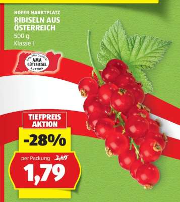 Ribiseln aus Österreich