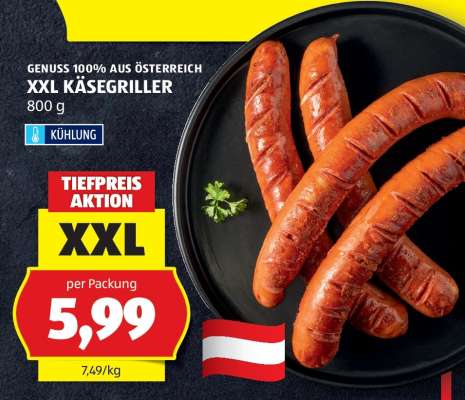 XXL KÄSEGRILLER