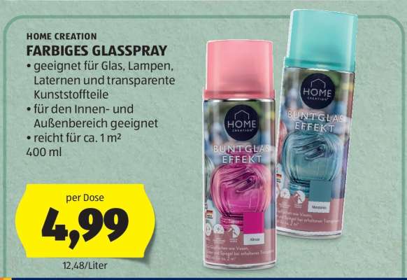 FARBIGES GLASSPRAY