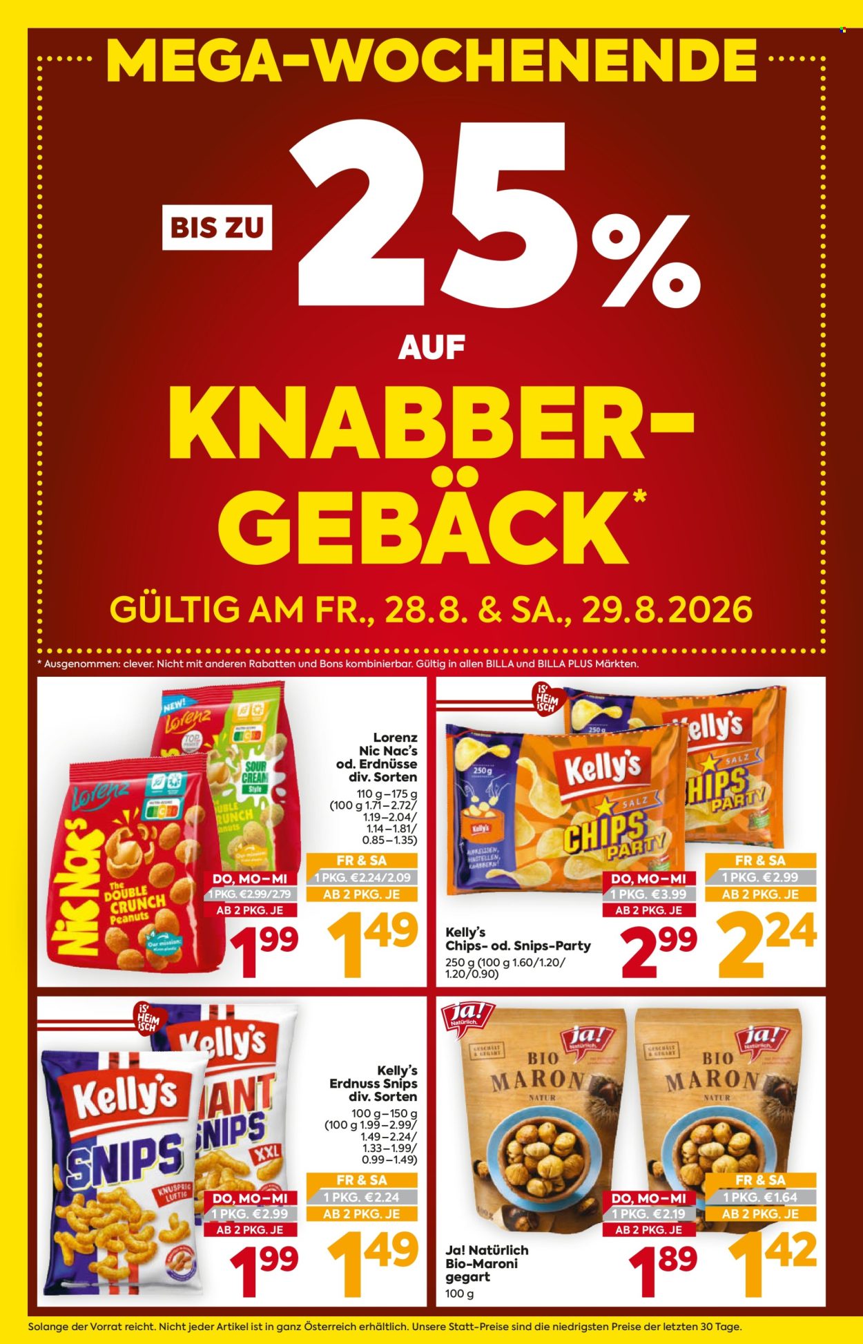 Angebote Billa - 27.8.2026 - 2.9.2026. Seite 2