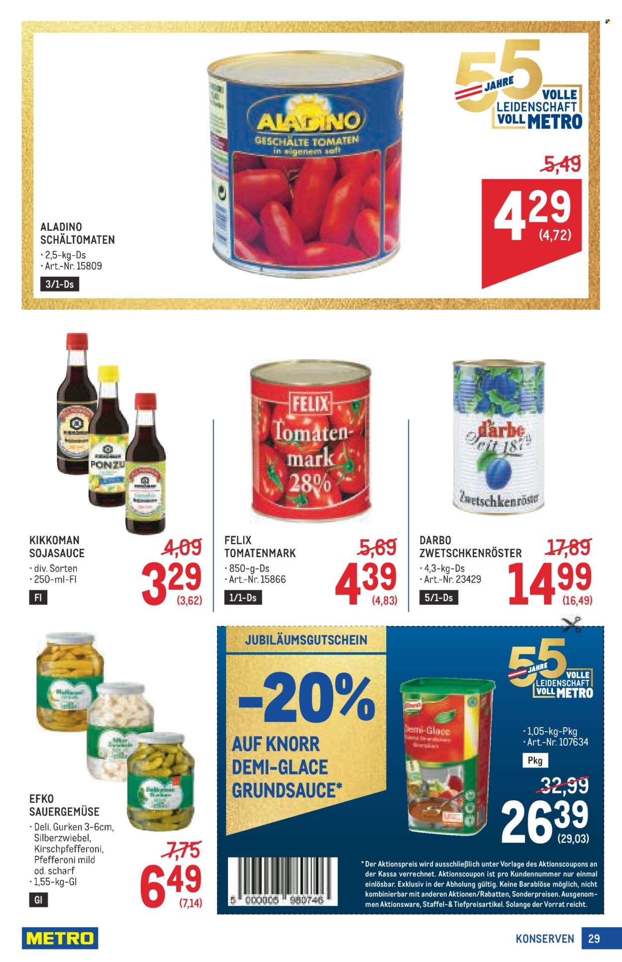 Angebote Metro - 3.9.2026 - 16.9.2026. Seite 29