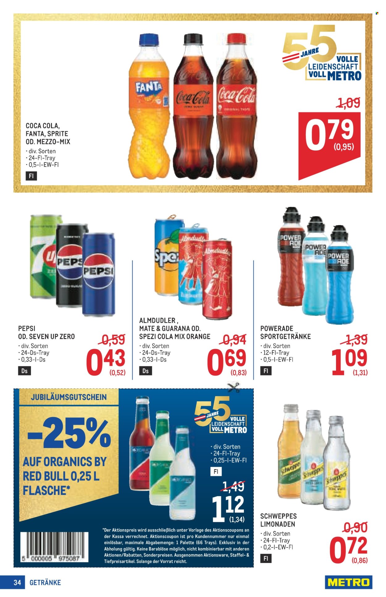 Angebote Metro - 3.9.2026 - 16.9.2026. Seite 34