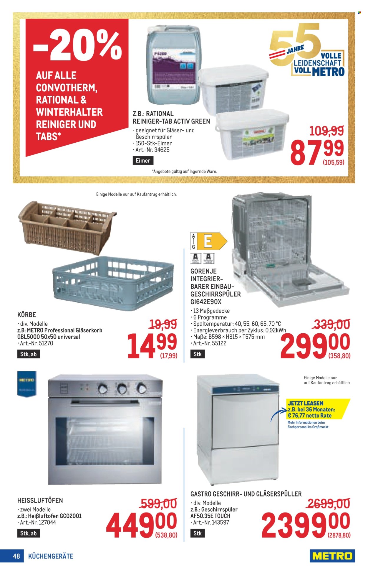 Angebote Metro - 3.9.2026 - 16.9.2026. Seite 48