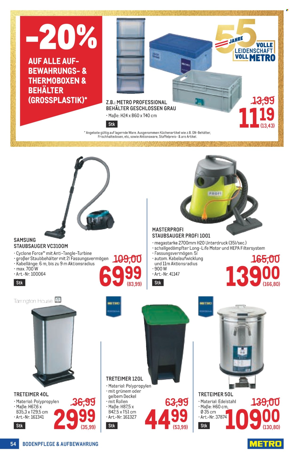 Angebote Metro - 3.9.2026 - 16.9.2026. Seite 54